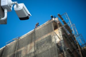 construction site security surveillance camera